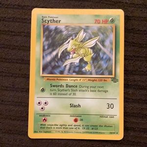 Scyther Pokémon Card